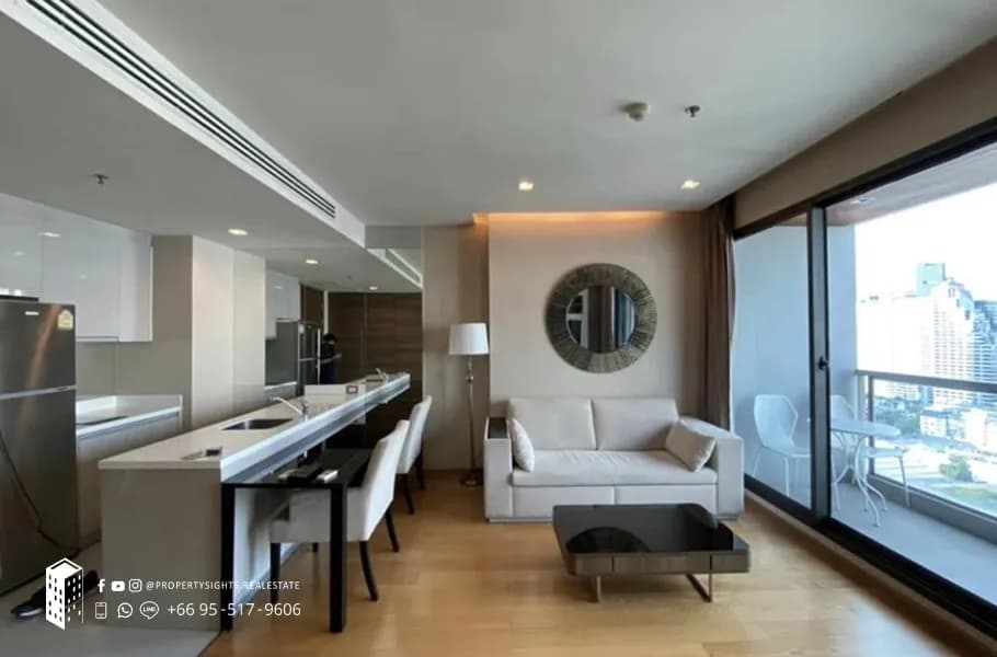 ขายคอนโด The Address Sathorn ชั้นสูง 1 ห้องนอน 55.28 ตร.ม. ราคา 13.5 ล้านบาท 2