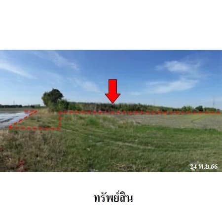 ที่ดิน 54 ไร่ 2 งาน 87.8 ตร.ว. ซอย กศน.บ้านคลองห้าร้อย ไทรน้อย 4