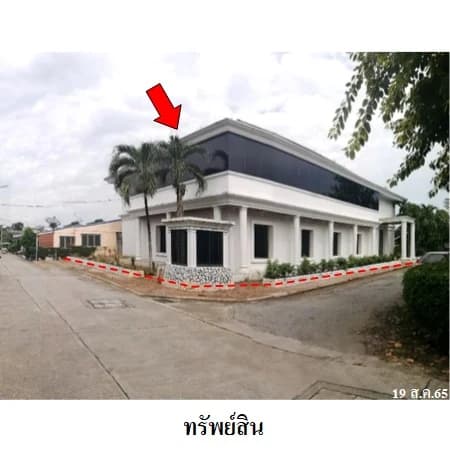โชว์รูม 2 ชั้น พนัสนิคม ถนนพาณิชพัฒนา 1 ที่ดิน 201 ตร.ว.