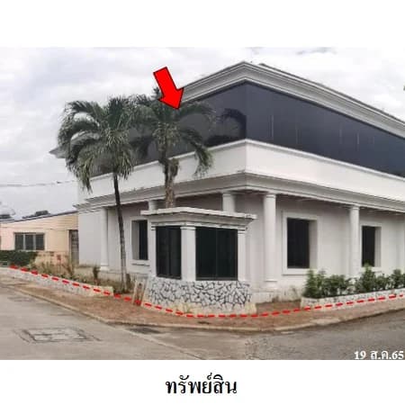 โชว์รูม 2 ชั้น พนัสนิคม ถนนพาณิชพัฒนา 1 ที่ดิน 201 ตร.ว. 2