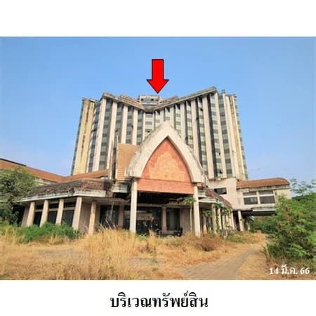 โรงแรมแสงรุ้ง อินเตอร์ปาร์ค บุรีรัมย์ 253 ห้อง · หยุดกิจการ · ขายควบอุปกรณ์ 3
