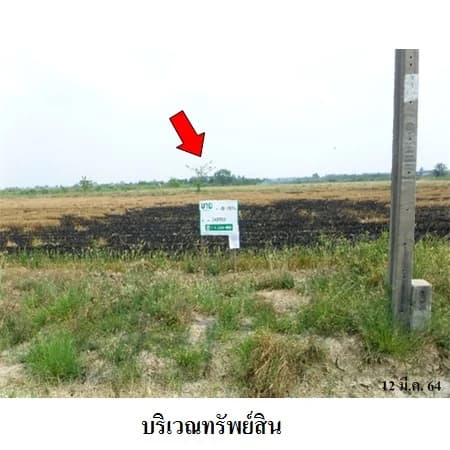 ที่ดิน 12-1-82.6 ไร่ ติดถนนคู่ขนานมอเตอร์เวย์ บางบ่อ มีแนวโครงการคลองผ่าน 4