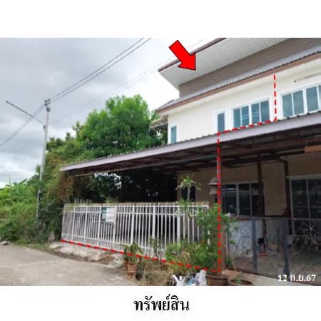 ทาวน์เฮ้าส์ 2 ชั้น ชะอำ ใกล้ปาล์มฮิลส์ 30 ตร.ว. 3 ห้องนอน รูปที่ 2
