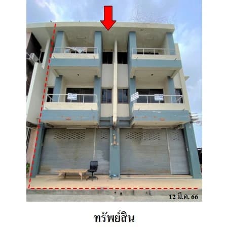 อาคารพาณิชย์ 3 ชั้น 2 คูหา ไออุ่นเพลส ถนนคีรีนคร ชลบุรี 81.5 ตร.ว. 3