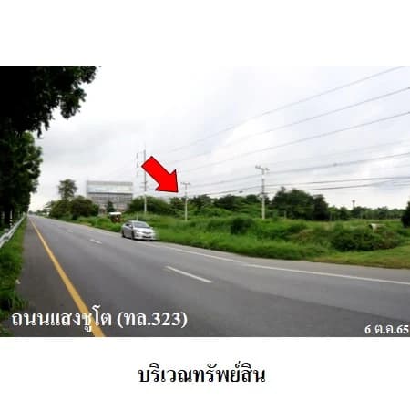 ที่ดิน 33 ไร่ 26.9 ตร.ว. ติดถนนแสงชูโต วังศาลา ท่าม่วง 3