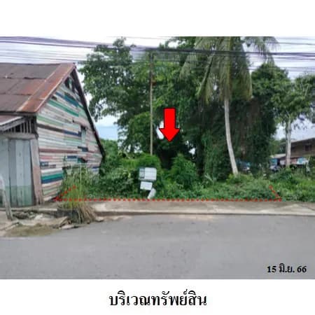 ที่ดินเปล่า 82 ตร.ว. ถนนราษฎร์บำรุง ท่าข้าม พุนพิน