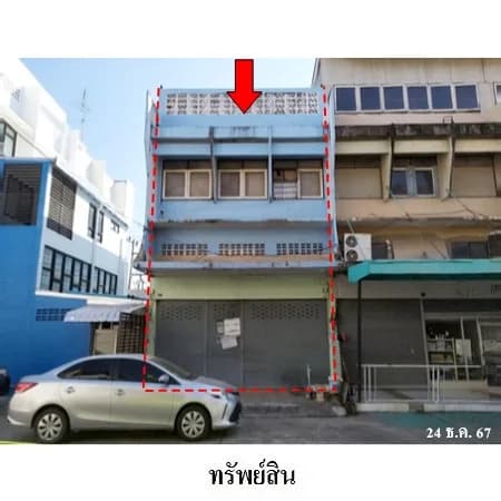 อาคารพาณิชย์ 2 ชั้นพร้อมชั้นลอย ติดถนน 2 ด้าน ถนนศรีจันทร์ ขอนแก่น 2