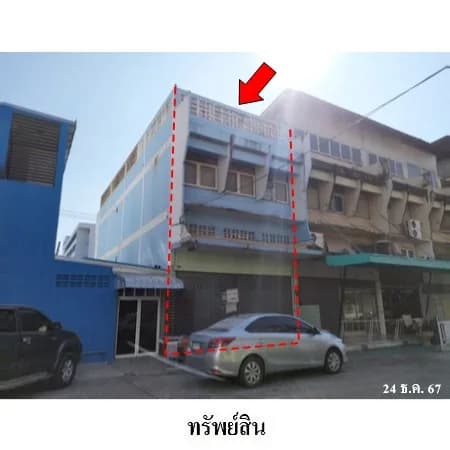 อาคารพาณิชย์ 2 ชั้นพร้อมชั้นลอย ติดถนน 2 ด้าน ถนนศรีจันทร์ ขอนแก่น 3