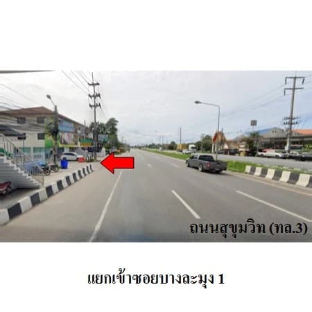 ที่ดินพร้อมโรงเก็บของโล่งหลังคาคลุม ซอยบางละมุง 1 ชลบุรี 471 ตร.ว. รูปที่ 6