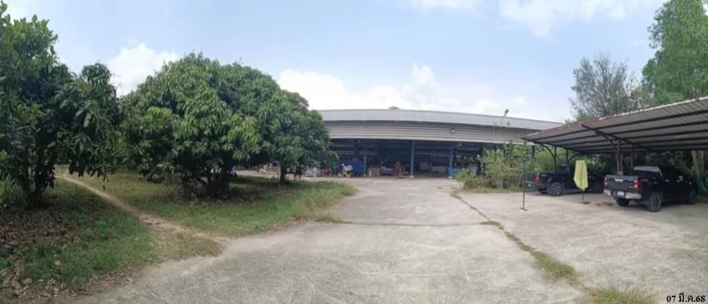Fabrik, Büros und Häuser auf 3 Rai in Ban Chang 4