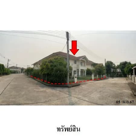 บ้านเดี่ยว 2 ชั้น แปลงมุม กาญจน์กนกวิลล์ 4 สันกำแพง 74 ตร.ว. 2