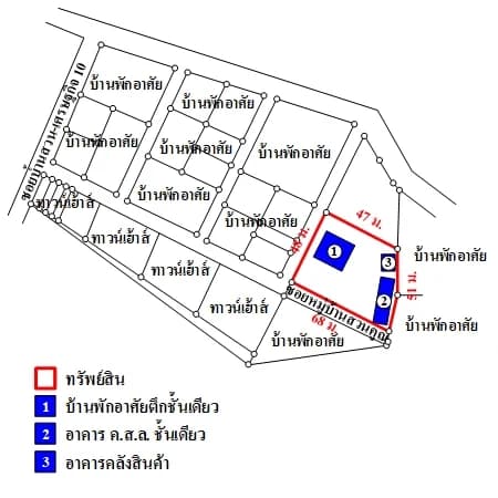บ้านเดี่ยวพร้อมโกดังและสำนักงาน บ้านสวน ชลบุรี 717 ตร.ว. รูปที่ 8