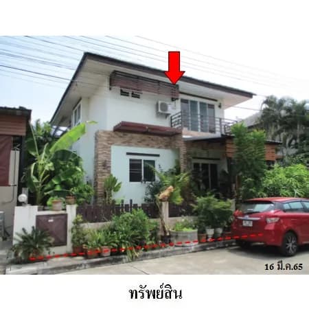 บ้านเดี่ยว 2 ชั้น บุญฟ้าแกรนด์โฮม สารภี 3 ห้องนอน 3 ห้องน้ำ 2