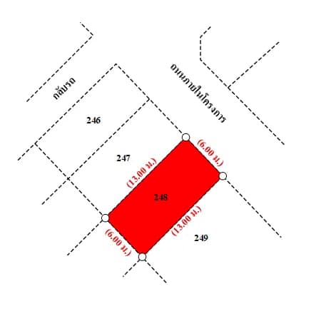 Zweigeschossiges Reihenhaus in Saptawee Village, 19.5 Quadrat-Wah · Auktionsobjekt Foto 7