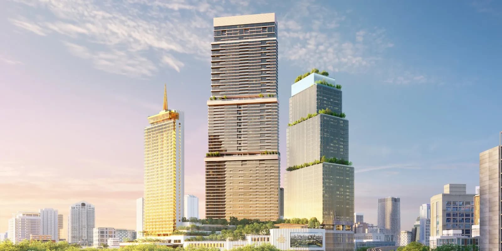 The towers