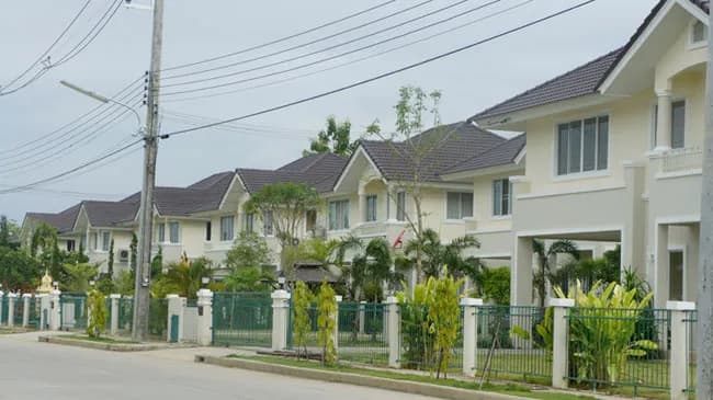 Street in the project