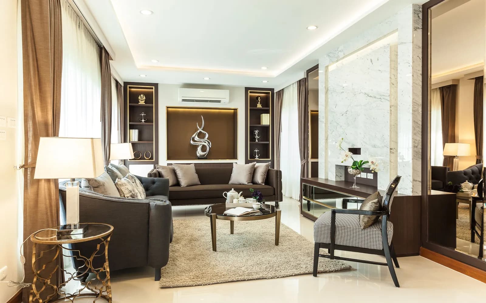 Show house, living room