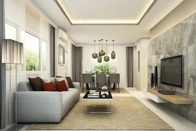 Show house, living room
