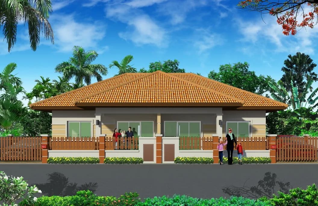 Exterior de la casa