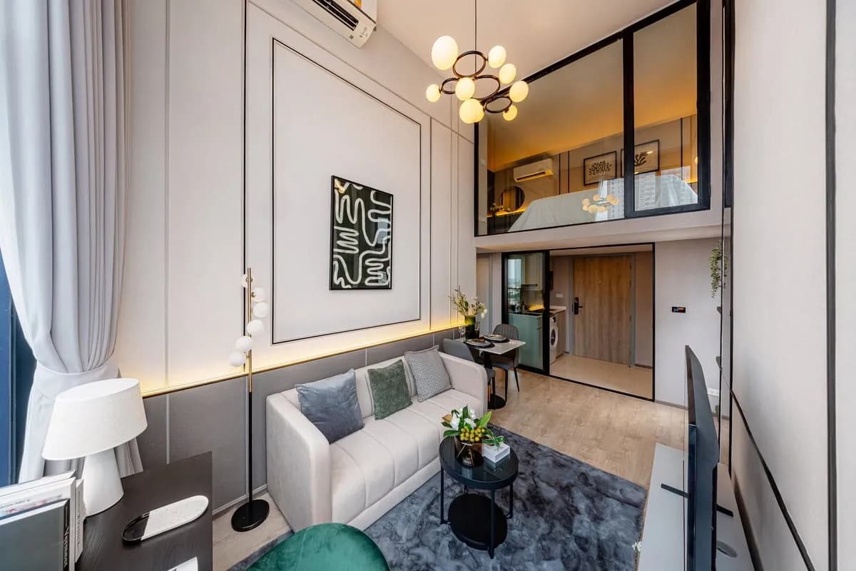 Show unit, living room