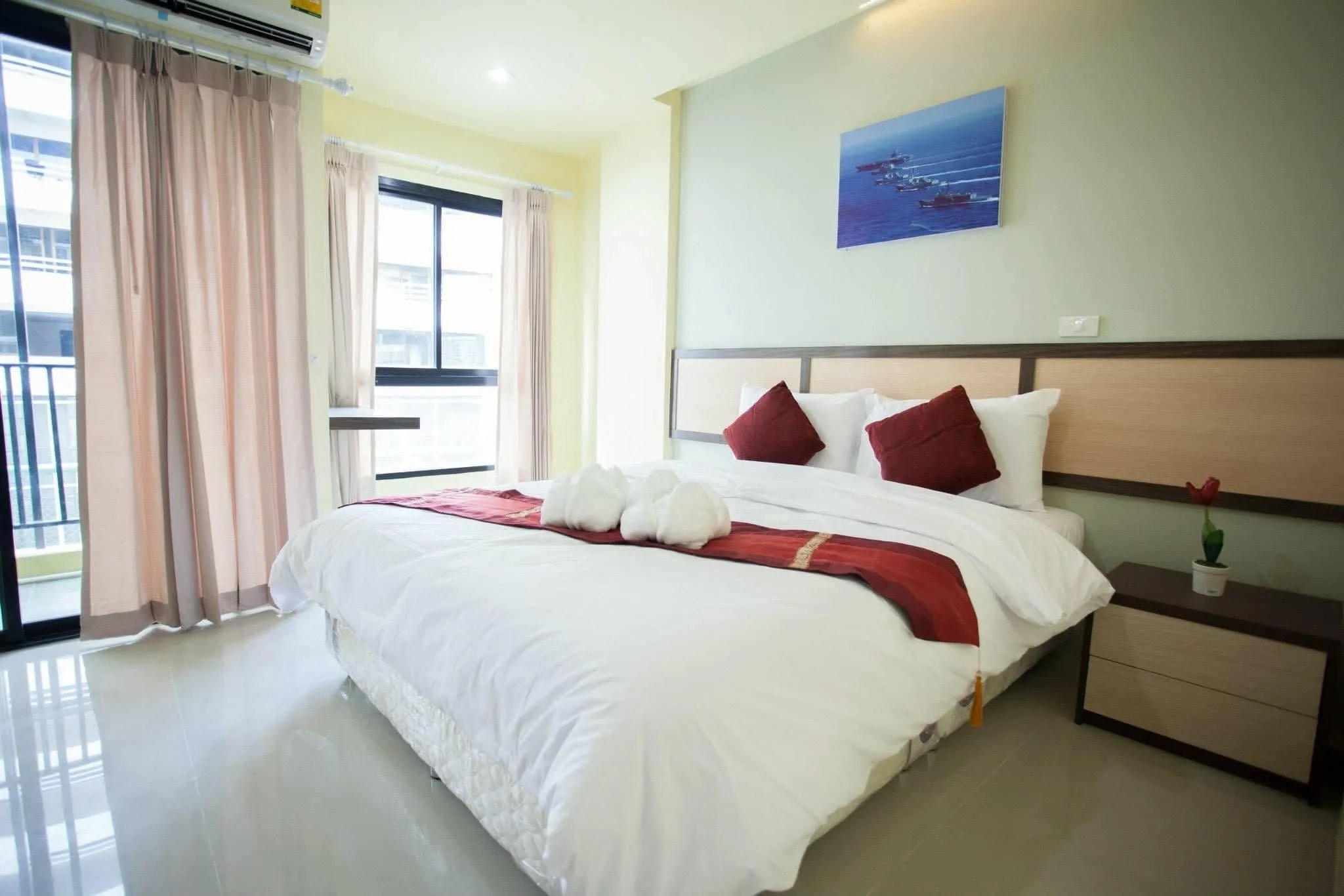 AA Residence ศรีราชา ห้องพักพร้อมเฟอร์นิเจอร์ รายเดือน 25-27 ตร.ม. ใกล้มหาวิทยาลัยเกษตรศาสตร์ ศรีราชา · 1