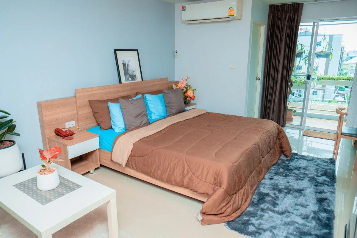 Baansuan Ratchada Resident، Soi Lat Phrao 64 Yaek 4، Wang Thonglang: استوديوهات للإيجار الشهري بمساحة 27 م² وغرف بحديقة بمساحة 39 م²، مع صالة رياضية كبيرة · 1