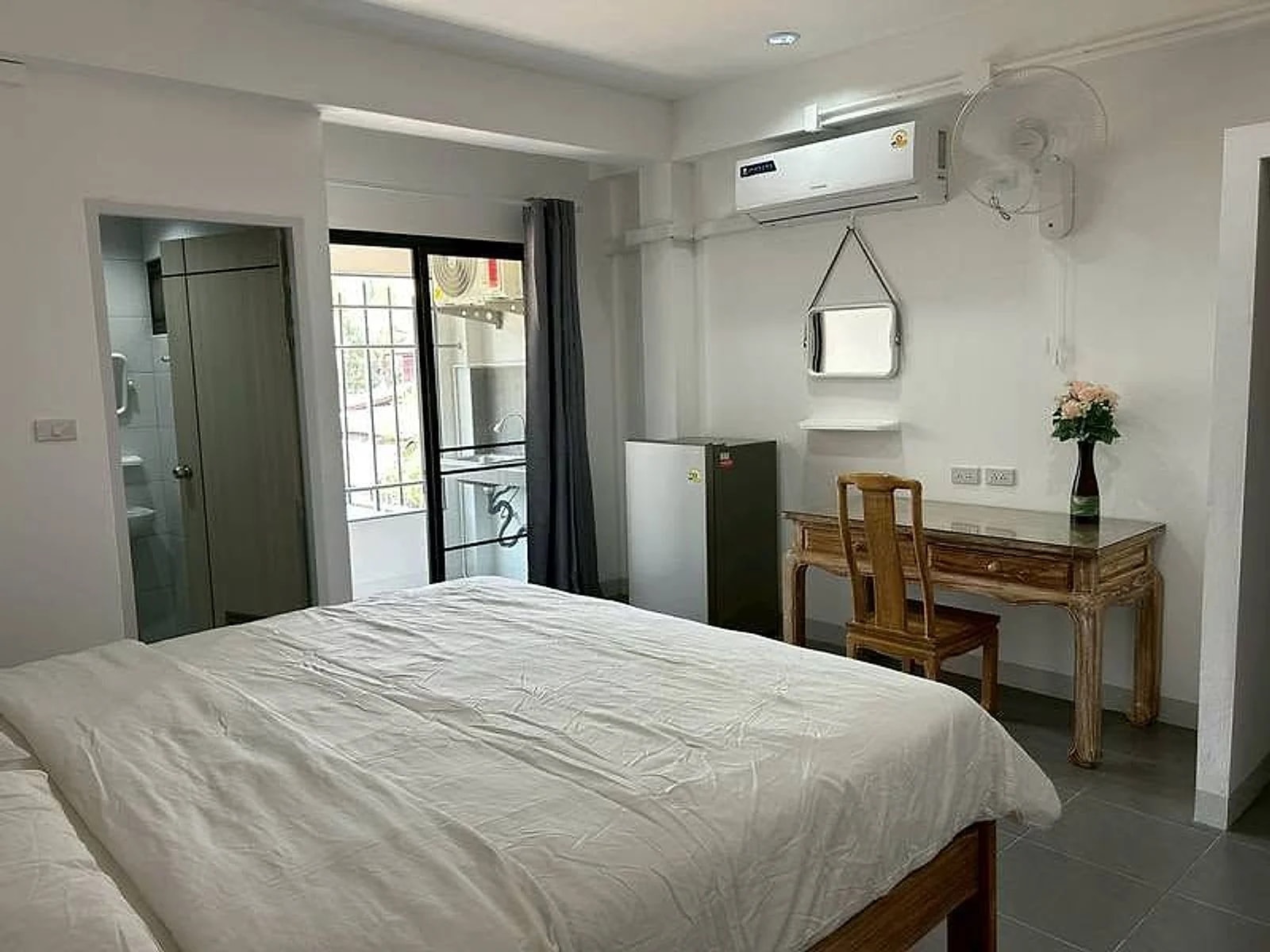 BB Room, Bo Sang Soi 6: Neues Wohnheim mit Zimmern mit Ventilator oder Klimaanlage zur Monatsmiete nahe Lotus's Bo Sang · 1