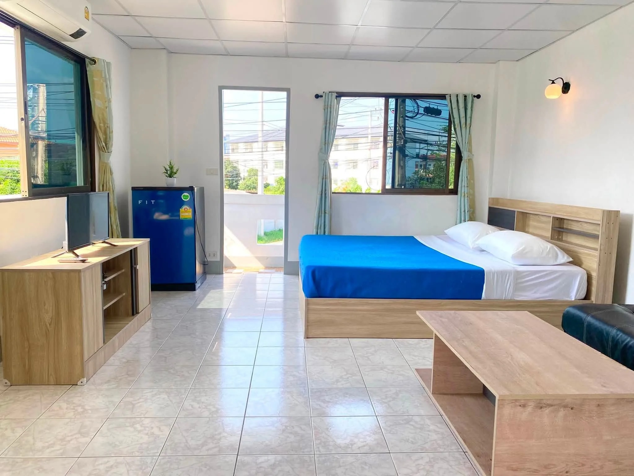 Boonmee Apartment, Si Racha: studio 28 m² cho thuê tháng, dọn phòng miễn phí, gần Laem Chabang Port · 1