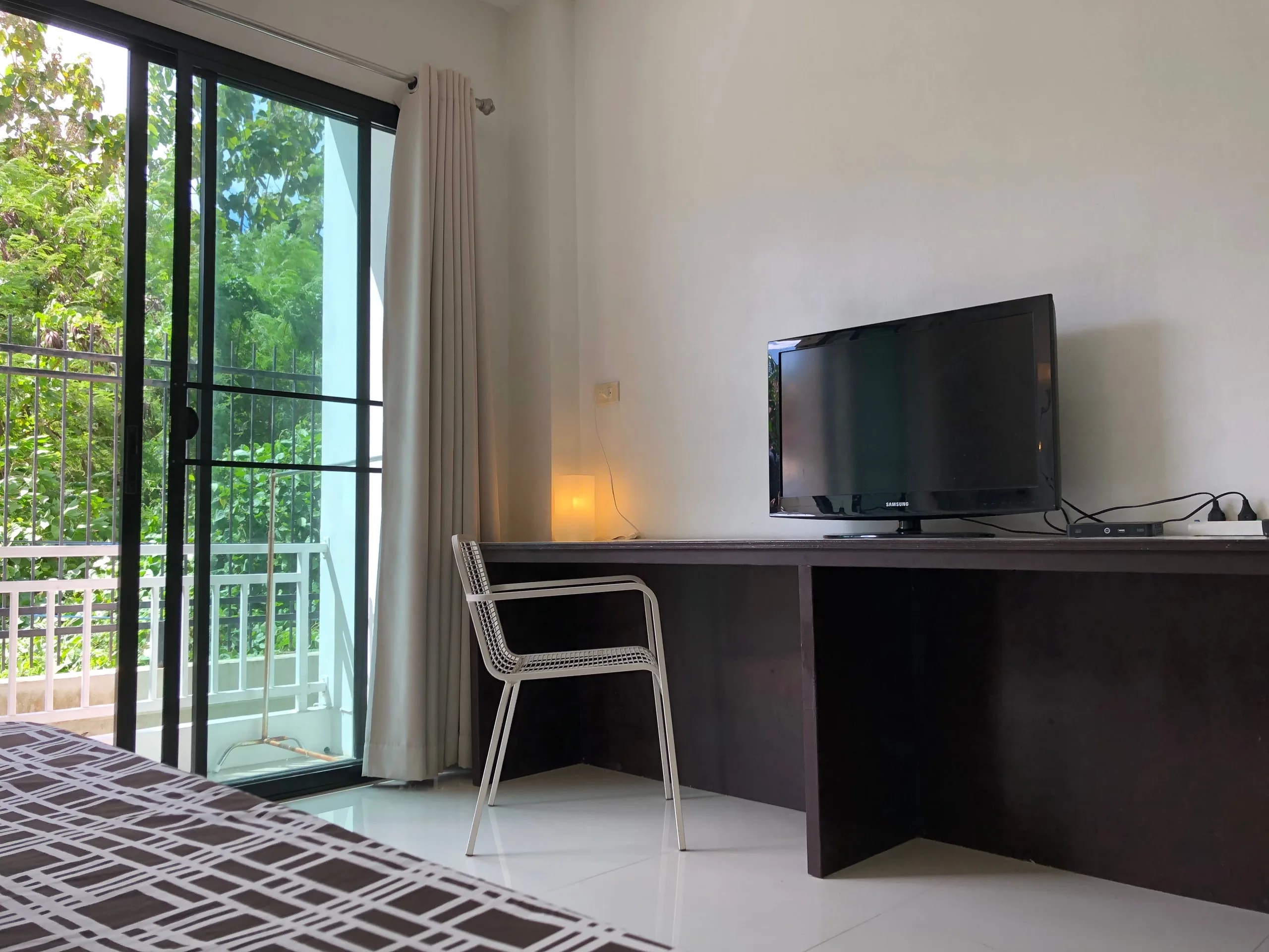 Nine Apartment, Rayong Town: studio bulanan 37 m² dengan internet gentian percuma dekat Sri Mueang Park · 1