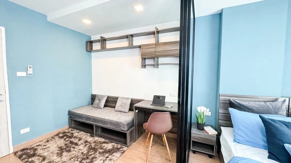 استوديوهات مفروشة ووحدات من 1 غرفة نوم للإيجار الشهري في SiRi Residence Bangkok، Soi Ratchadaphisek 36، على بعد 500 م من جامعة Chandrakasem Rajabhat · 1