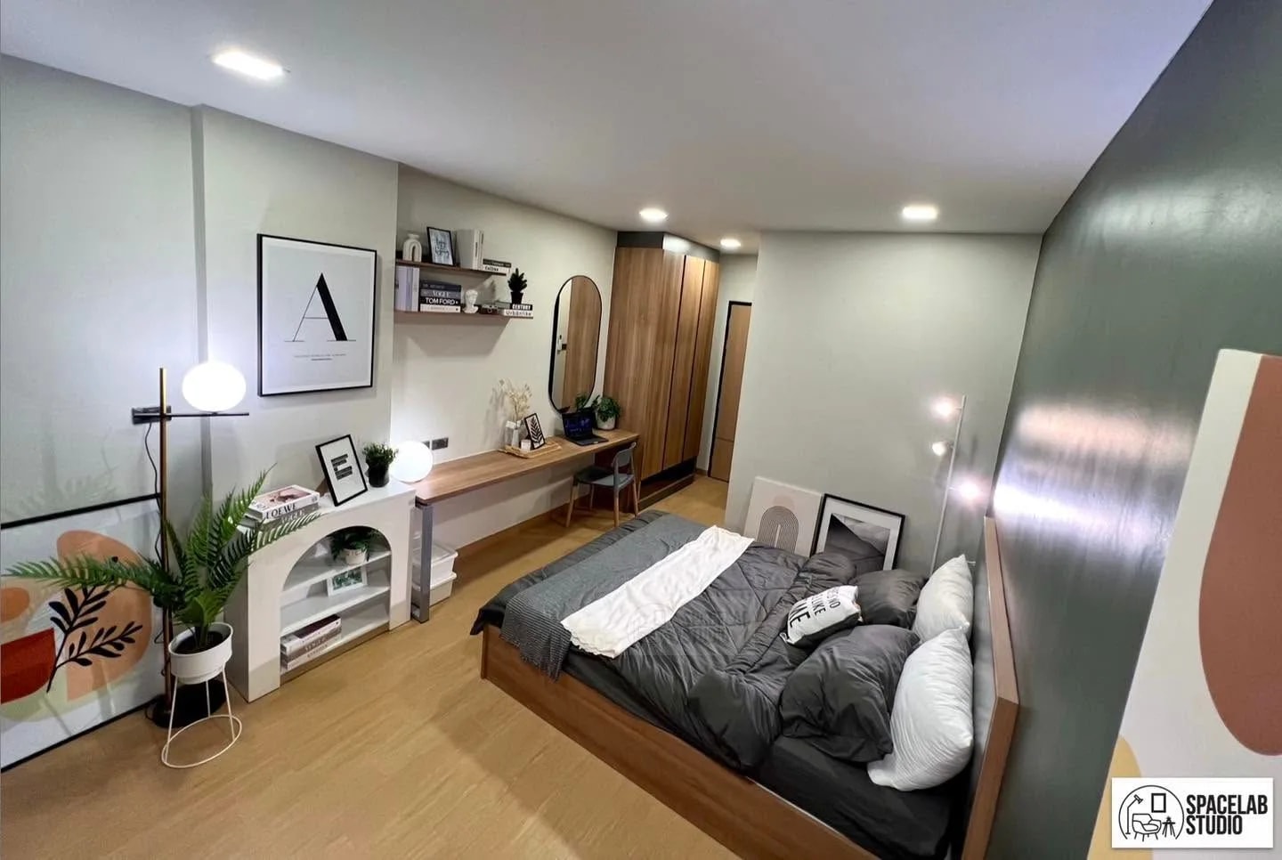 SpaceLab Studio Apartment, Soi Ratchadaphisek 36: New Monthly Studios with Built-In Furniture, near Chandrakasem Rajabhat University · 1