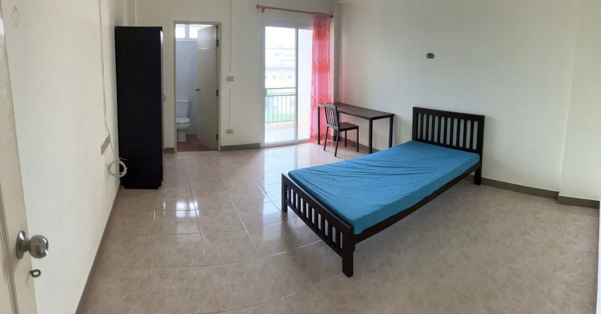 The Living Apartment, Mittraphap 8, Korat: Monthly Fan and Air-Con Rooms of 23.5 sq.m. near The Mall Korat · 1