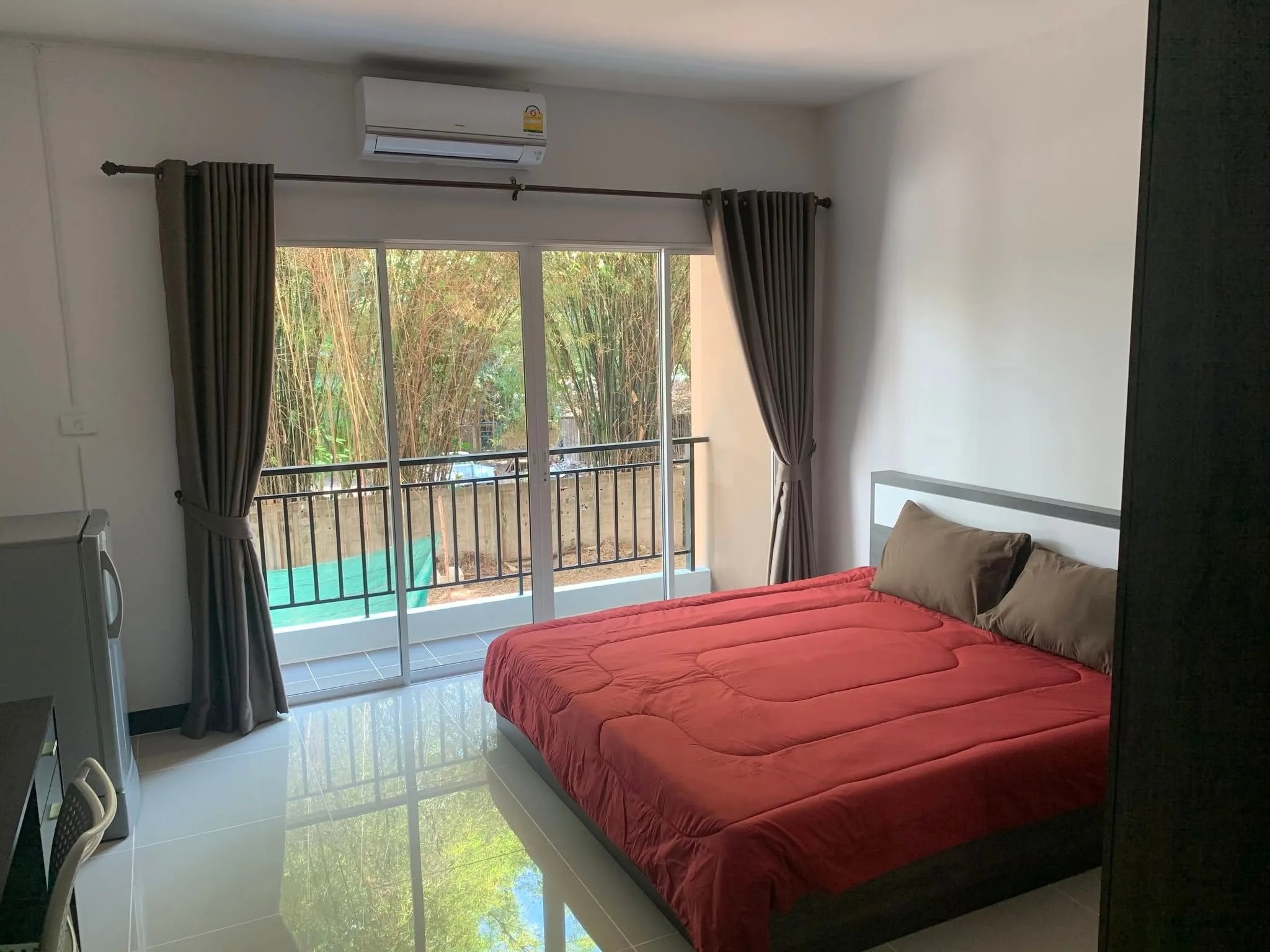 Thongthara Monte, Suthep: Möblierte Apartmentzimmer mit 30 m² und Aufzug zur Monatsmiete nahe dem Agriculture-Tor der Universität Chiang Mai · 1