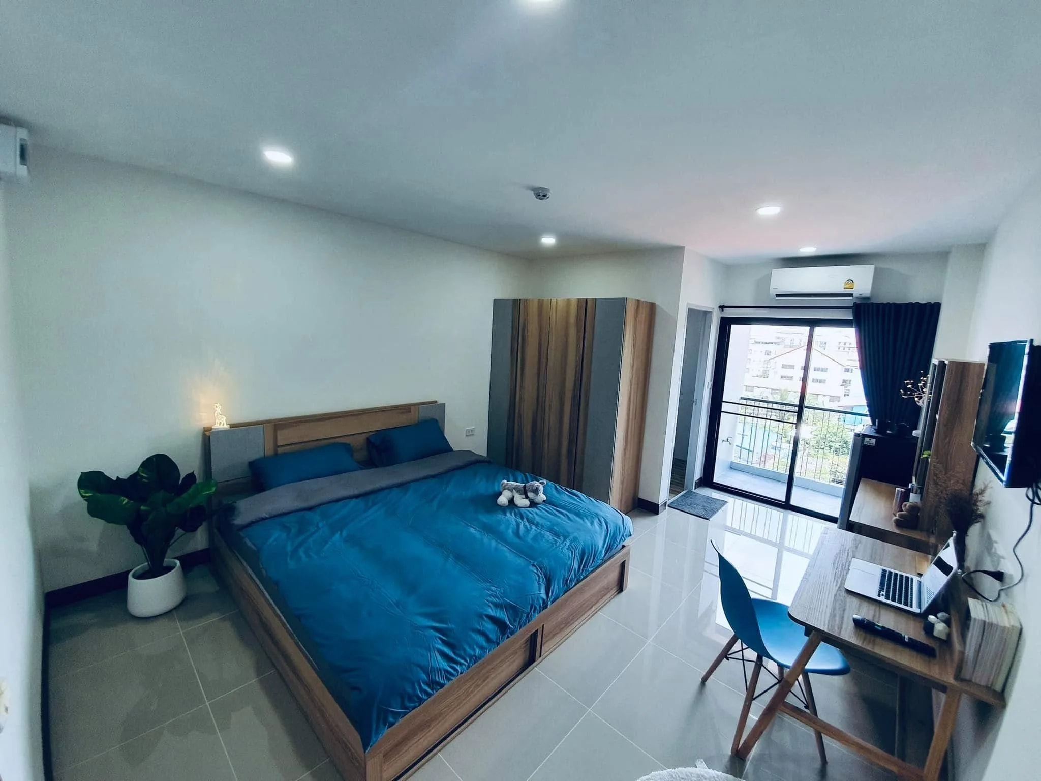 Triple T Residence KKU, Kang Sadan: 콘깬 대학교(KKU) 인근 엘리베이터 있는 월세 스튜디오 · 1