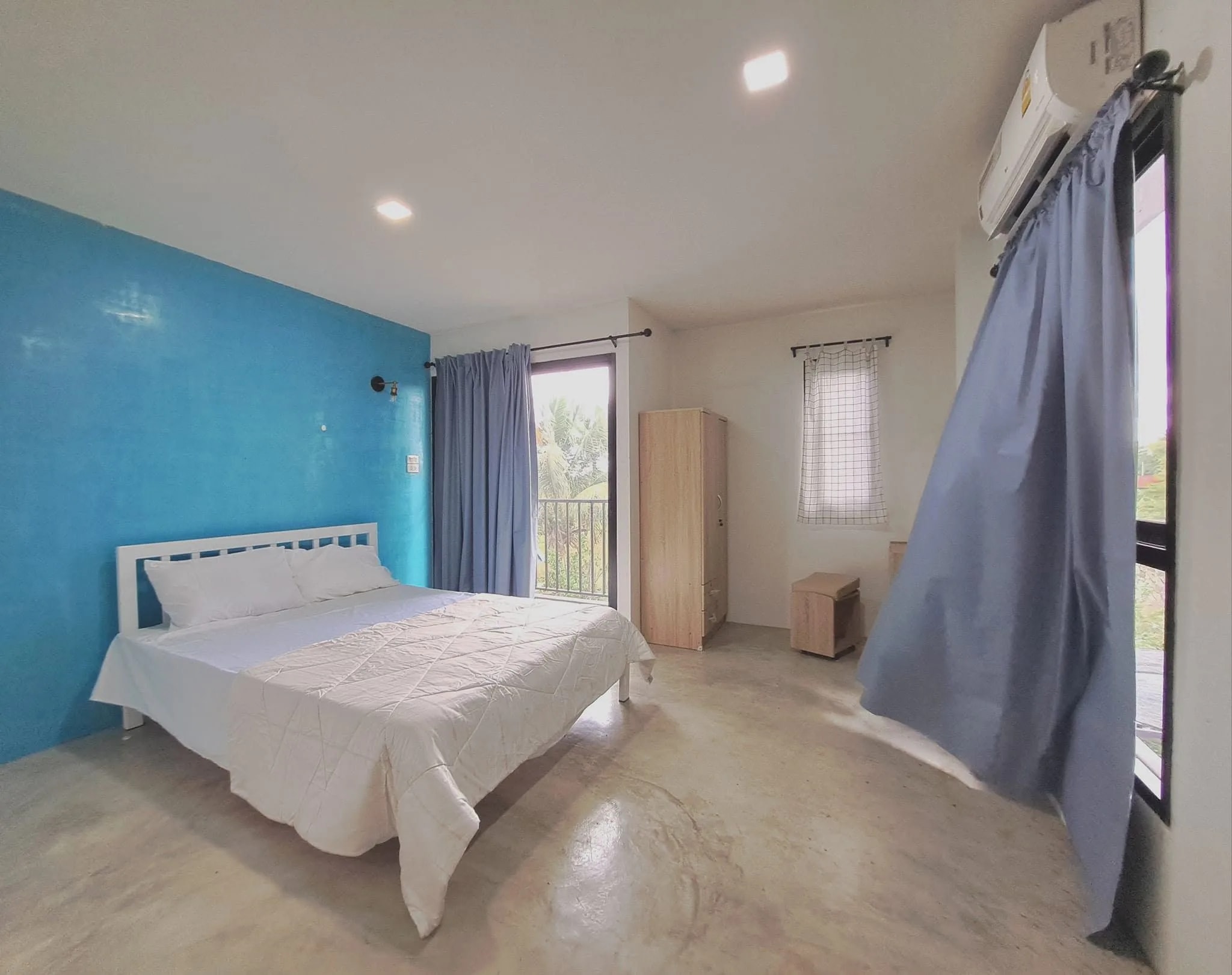 VillaNonna Banpong Apartment, Nakhon Chum, Ban Pong: 논 전망 24㎡ 월세 에어컨 스튜디오 · 1