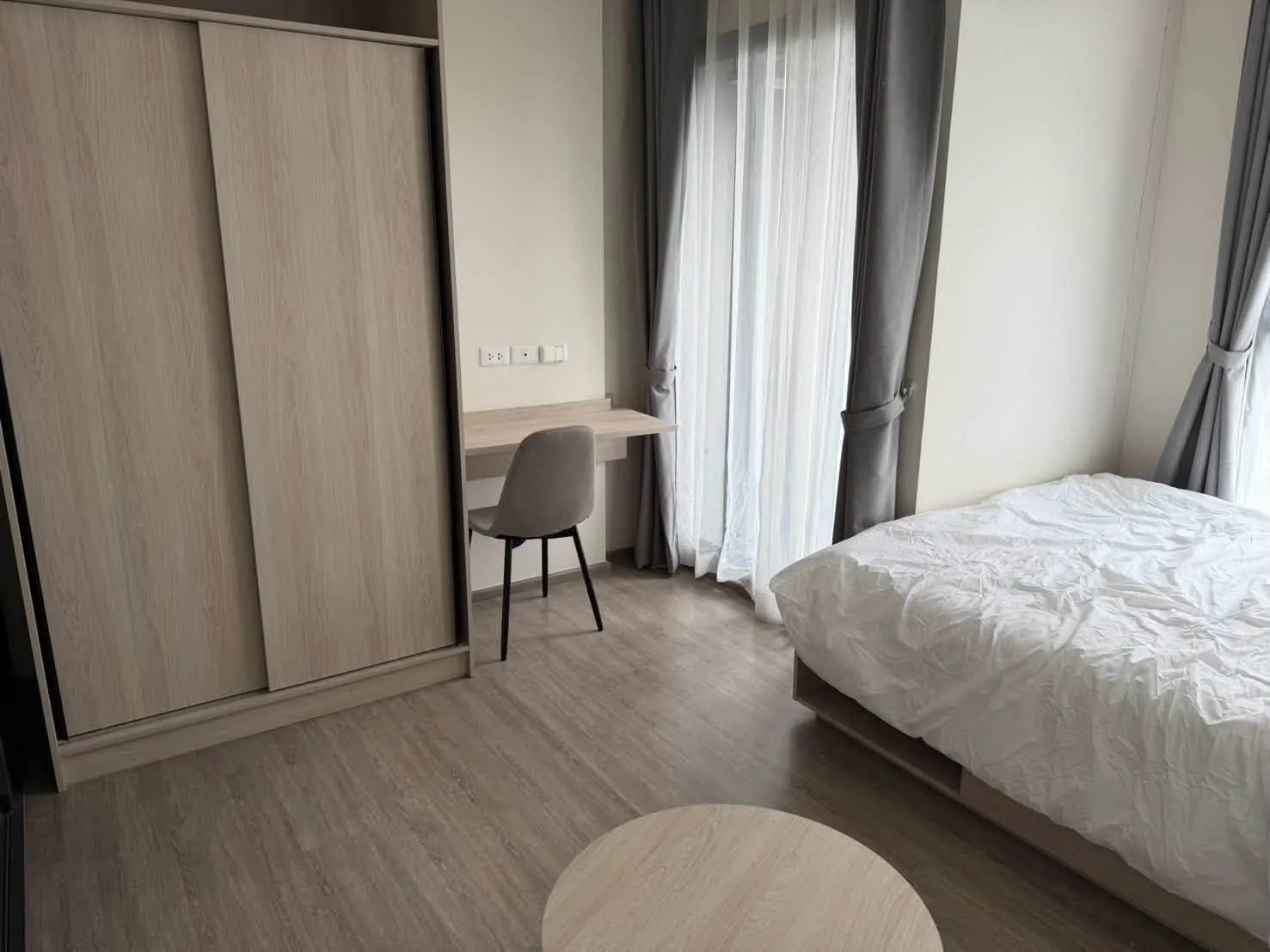 ให้เช่าคอนโด NIA by Sansiri ห้องใหม่ 1 ห้องนอน 24 ตร.ม. ชั้น 6 เฟอร์นิเจอร์ครบ สุขุมวิท 71 · 1