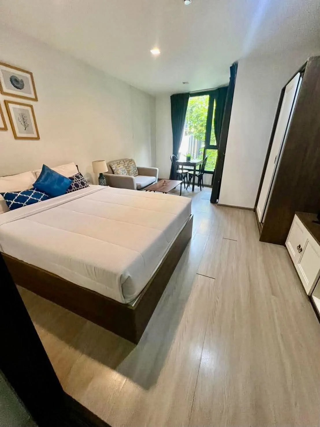 Аренда кондоминиума в The Base Central Phuket: 28.36 кв. м, корпус C, 4-й этаж, вид на бассейн, рядом с Central Phuket · 1