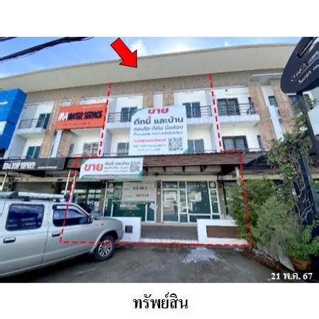อาคารพาณิชย์ 3 ชั้น 2 คูหาเจาะถึงกัน ถนนอนามัย 40.1 ตร.ว. · 1