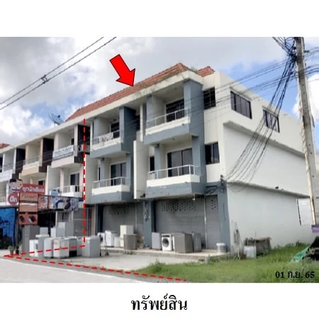อาคารพาณิชย์ 3 ชั้น 2 คูหา ไออุ่นเพลส ถนนคีรีนคร ชลบุรี 81.5 ตร.ว. · 1