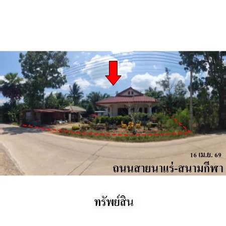 บ้านเดี่ยวชั้นเดียว วังไผ่ เมืองชุมพร 1 งาน 70 ตร.ว. · 1