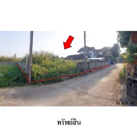 Пять смежных участков с дорогами с трёх сторон, Чианграй · 1