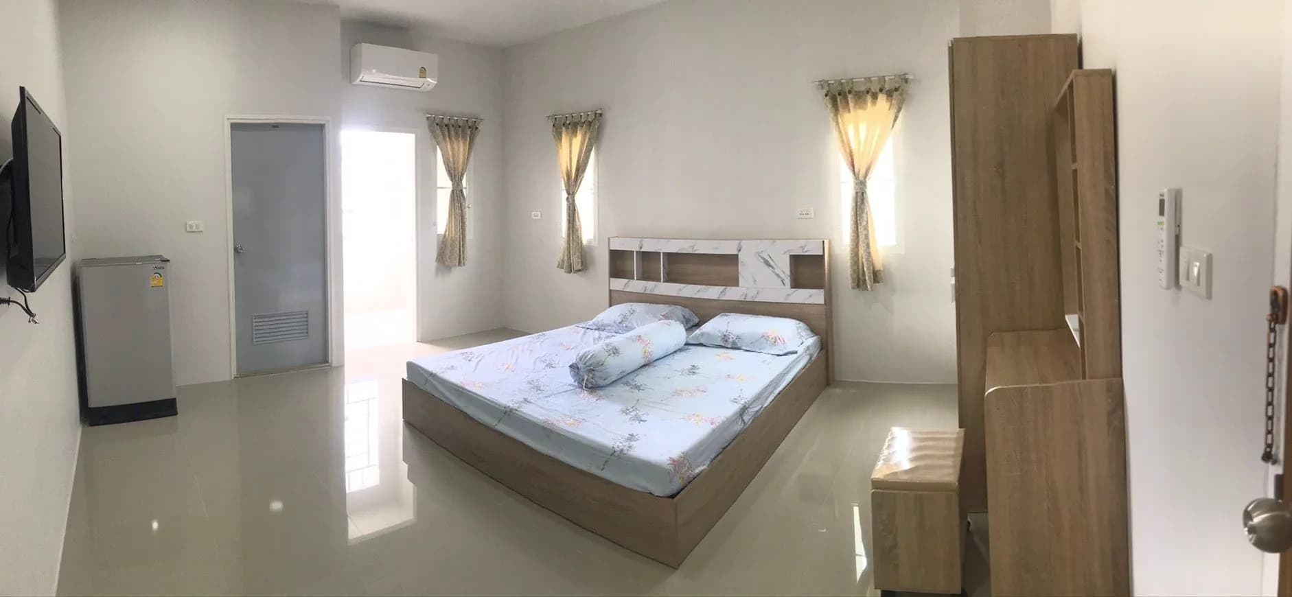 Mine Place เหมืองง่า ลำพูน ห้องสตูดิโอ 26 ตร.ม. รายเดือน ที่จอดรถทุกห้อง ใกล้นิคมอุตสาหกรรมภาคเหนือ