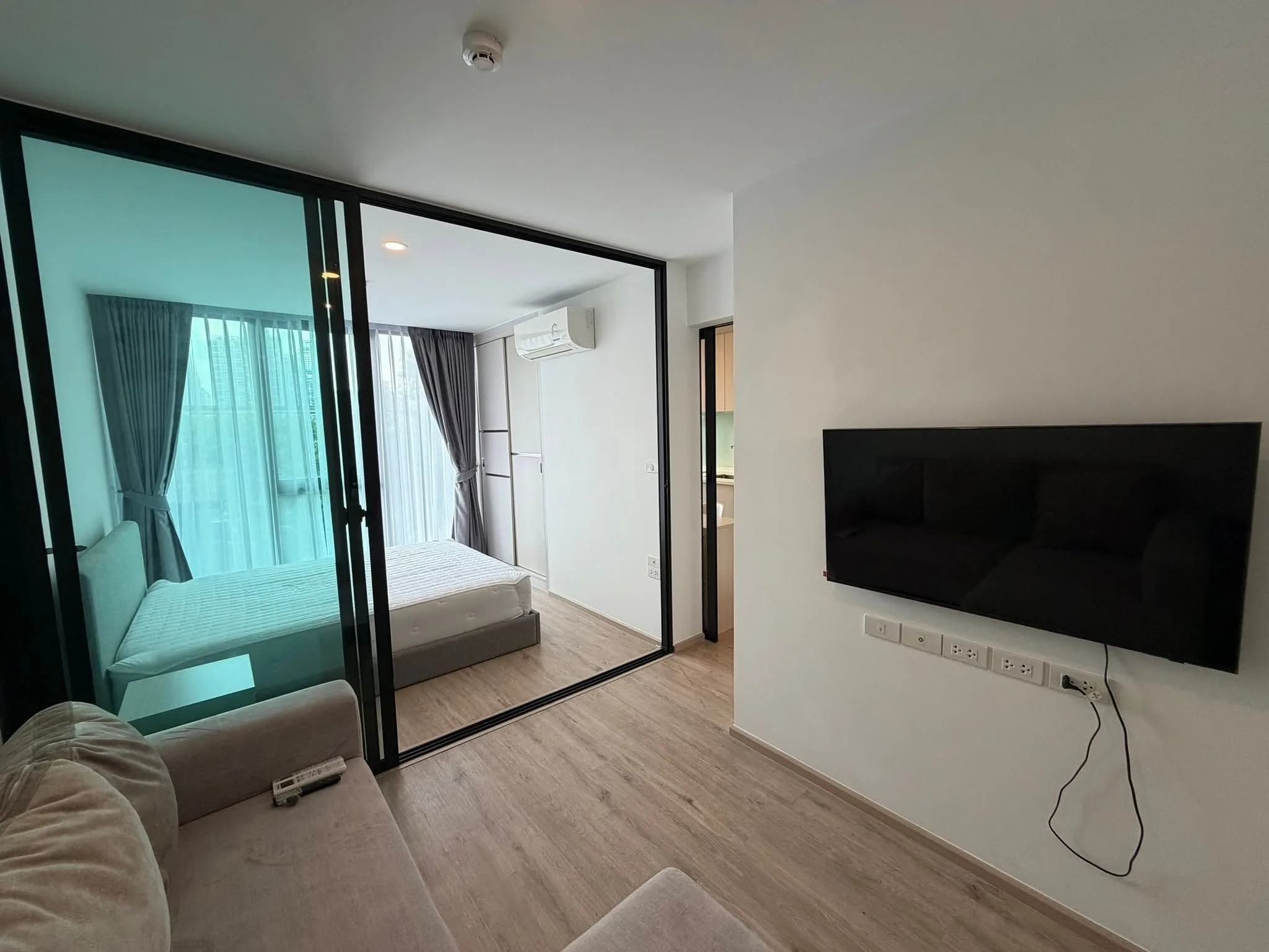 ให้เช่าคอนโด Serio Sukhumvit 50 1 ห้องนอน 27 ตร.ม. ตึก B ชั้น 3 ตกแต่งครบ ใกล้ BTS อ่อนนุช