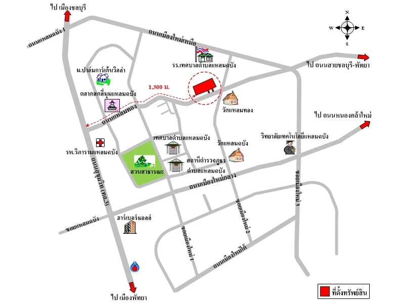 แผนที่การเดินทางจากผู้ลงประกาศ