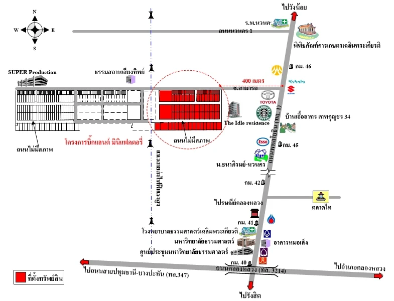 แผนที่การเดินทางจากผู้ลงประกาศ