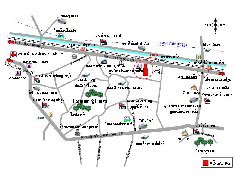 แผนที่การเดินทางจากผู้ลงประกาศ