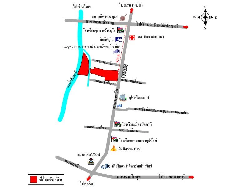 Location map supplied by the advertiser