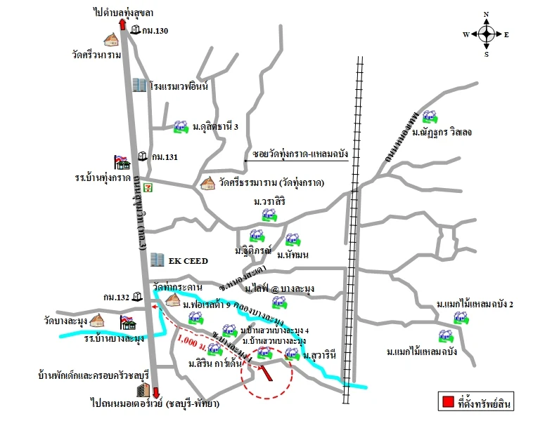 แผนที่การเดินทางจากผู้ลงประกาศ