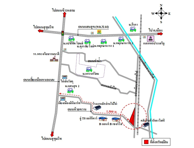 Location map supplied by the advertiser