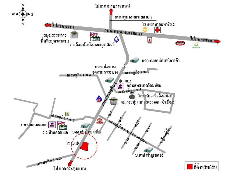 Location map supplied by the advertiser